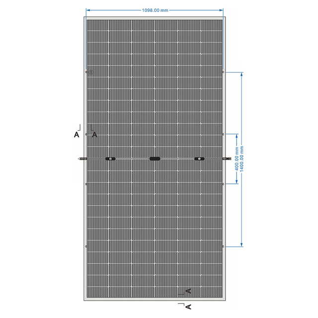 M10 MBB N-Type TopCon 144 Half Cells 560W-580W Bifacial Solar Module