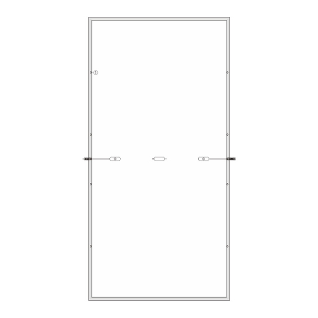 M10 MBB PERC 144 Half Cells 540W-555W Solar Module