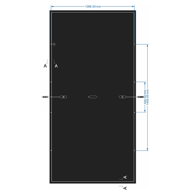 M10 MBB N-Type TopCon 144 Half Cells 560W-580W All Black Solar Module